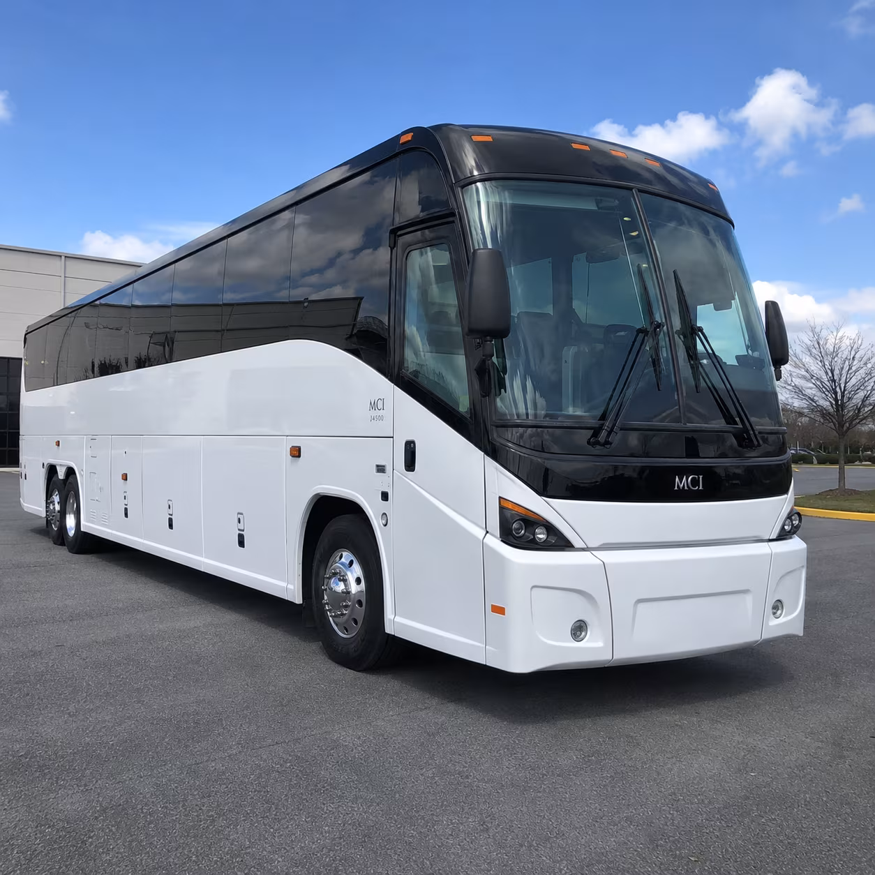 bridal party transportation buses on your wedding morning