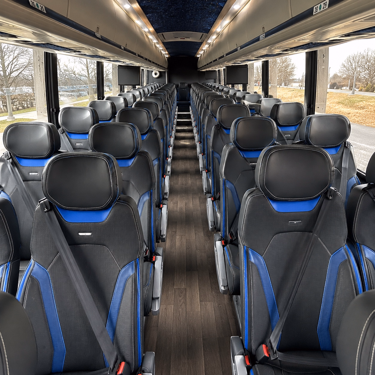 salem employee transportation onboard seating