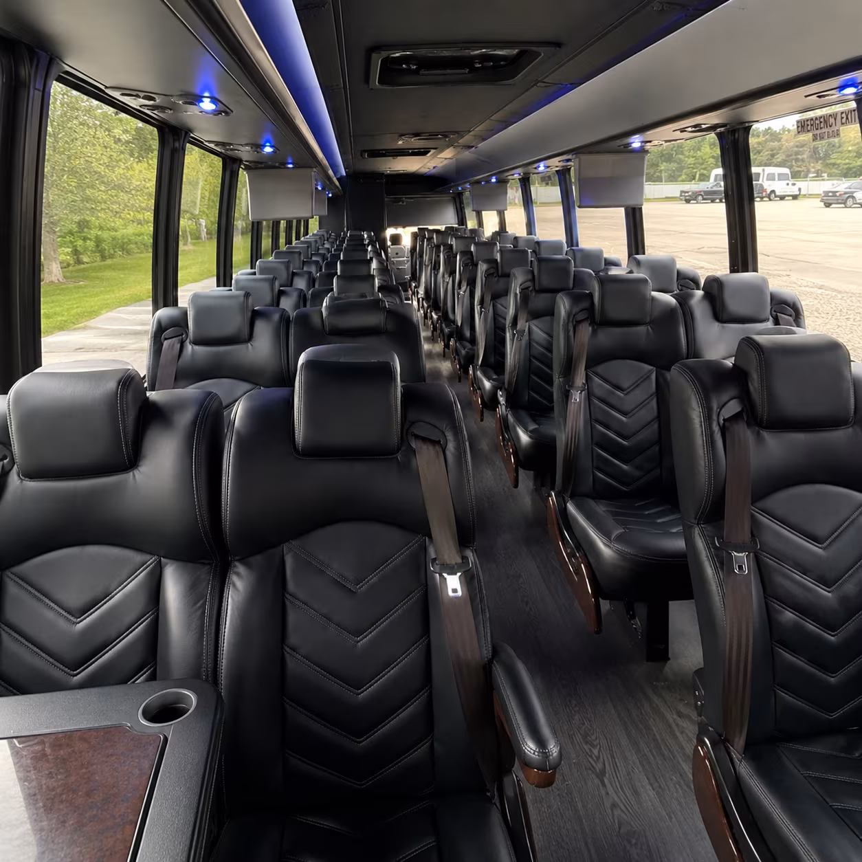 salem long distance transportation onboard seating